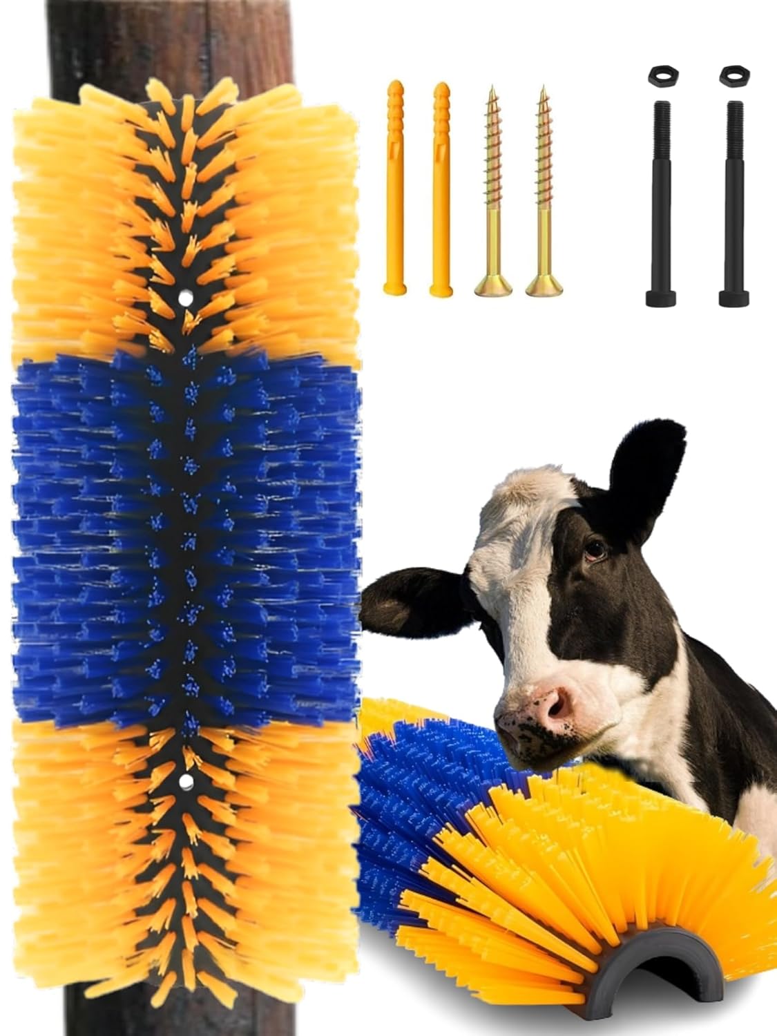 6691e8954e479944f0111cfb-livestock-scratching.jpg CG - Livestock Scratching Brush Co | Brushes, Combs & Rakes | Grooming | Dog - Image 1