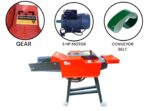 Chaff Cutter With Motor & Conveyor Belt & Gear - Image 2